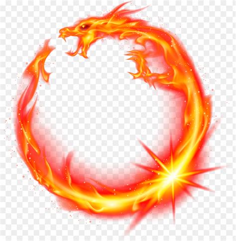 Thousands of new red circle png image resources are added every day. flame dragon fire red - fire dragon circle PNG image with ...