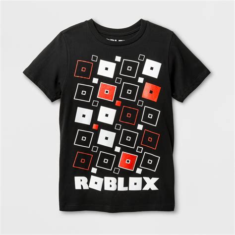 Roblox Roblox Black Logo Short Sleeve T Shirt Little Boys And Big Boys 41f