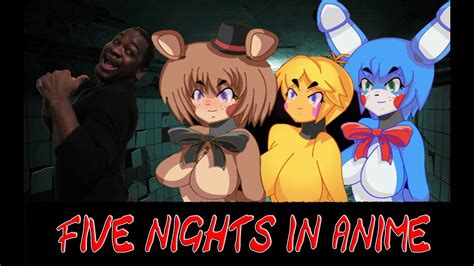 Five Nights At Anime Sexy Jumpscare Youtube