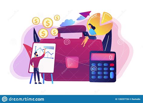 Accounting Concept Vector Illustration Stock Vector Illustration Of