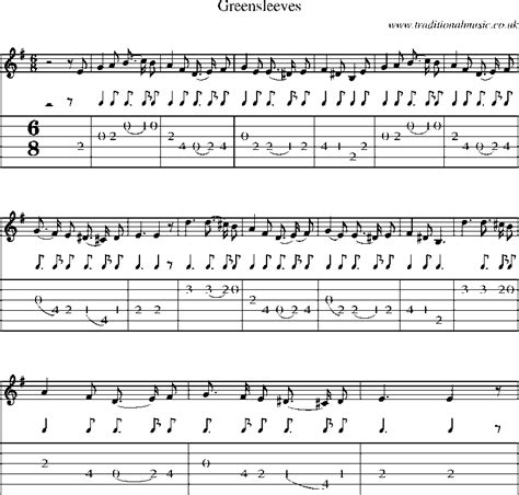 Sheet music for greensleeves (what child is this?) by traditional english, arranged for flute and guitar chords. Greensleeves Classical Guitar Tab Pdf - memetopp