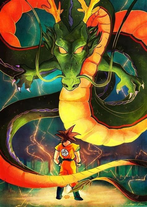 goku and shenlong personajes de dragon ball dragones dragones wallpaper