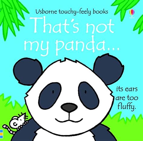 Thats Not My Panda Written By Fiona Watt Usborne Touchy Feely Books
