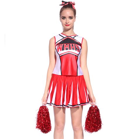 Clothing Shoes And Accessories Ladies Glee Cheerleader School Girl Fancy