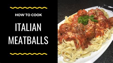 Cooking italian sausages in a pan or skillet is the traditional way of cooking sausages. How to Cook Italian Meatballs - YouTube