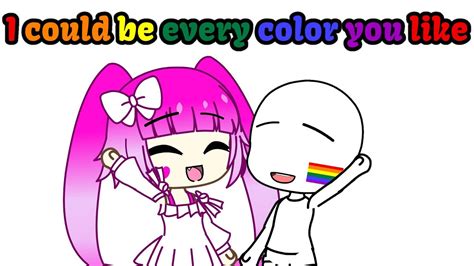 Coloring book for gacha club 2020 is free a game for kids and also adults. I could be every color you like Meme (Gacha Club) - YouTube