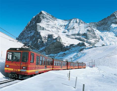 Interlaken And Jungfrau Express At New Year