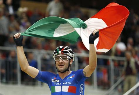 Pro road and track cyclist. Elia Viviani, campione europeo su pista | L'Arena