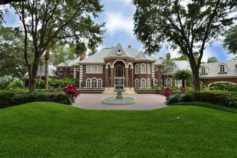 Avila Waterfront Home Mansions Waterfront Homes Tampa Real Estate