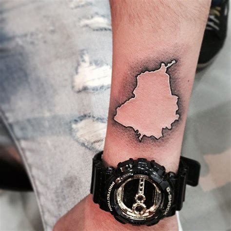 Punjab Map Tattoo Map Tattoos Tattoos Arm Band Tattoo