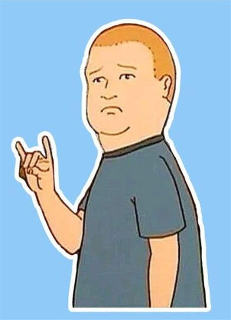 King Of The Hill Bobby Hill Die Cut Sticker Etsy