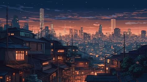 Anime City Stock Photos Images And Backgrounds For Free Download