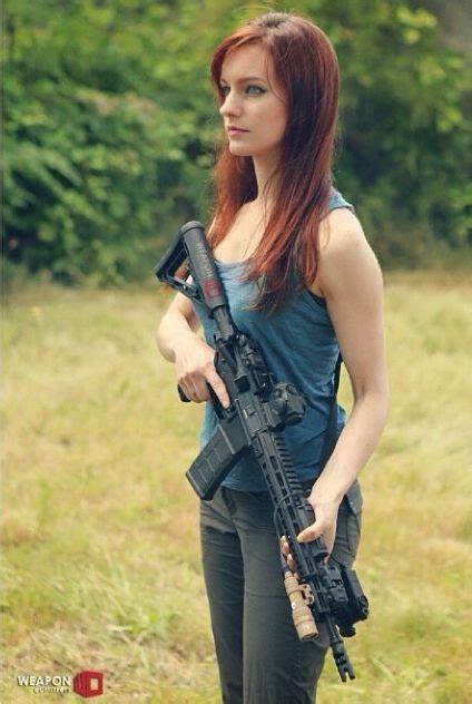 Ethereal Rose Army Women Girl Guns Women Guns