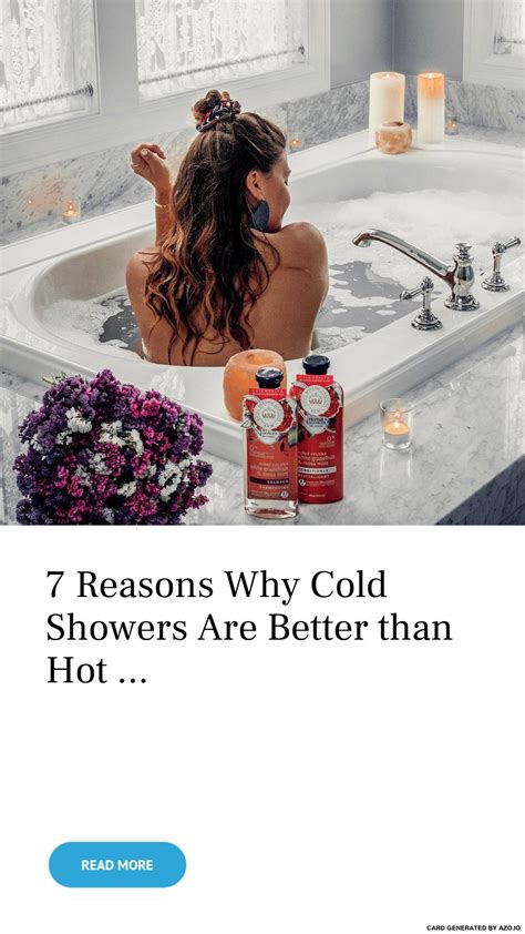 7 Reasons Why Cold Showers Are Better Than Hot Cold Shower Girly