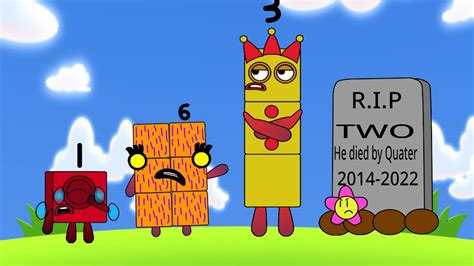 Numberblocks Full Season Rip Two Because He Died By Quaters Youtube