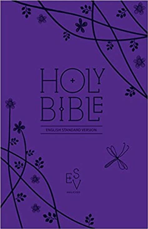 Holy Bible English Standard Version Esv Anglicised Purple Compact