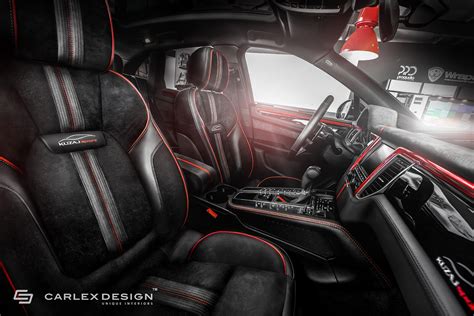 35 adorable black and red home interior for cozy and stunning home. Porsche Macan Gets a Berserk Red and Black Interior ...
