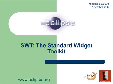 Swt The Standard Widget Toolkit