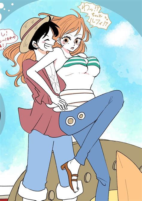 Pin De Miguelfschio Em Luffy X Nami Em Casais Bonitos De Anime