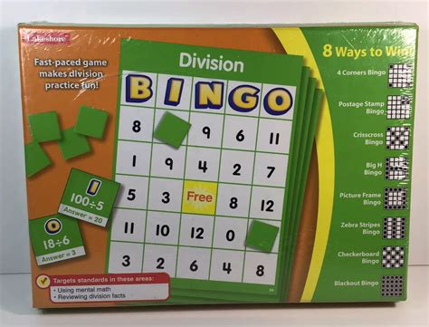 Lakeshore Learning Division Bingo New And Sealed 633682101453 Ebay