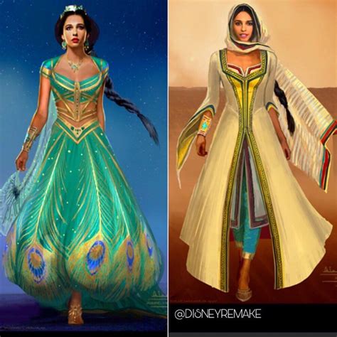 Disney Remake On Instagram “🕌swipe To See The Official Art Of Jasmine