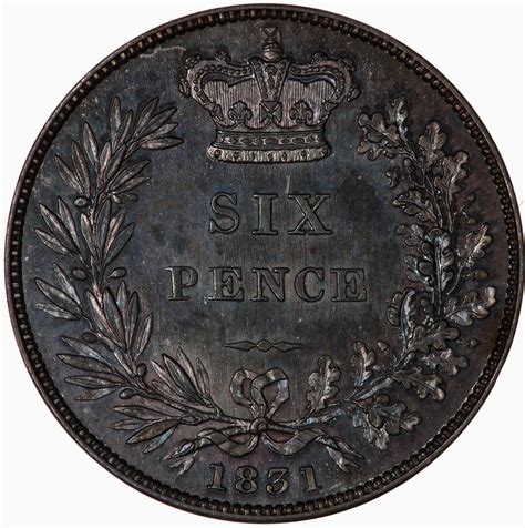 Sixpence Coin Type From United Kingdom Online Coin Club