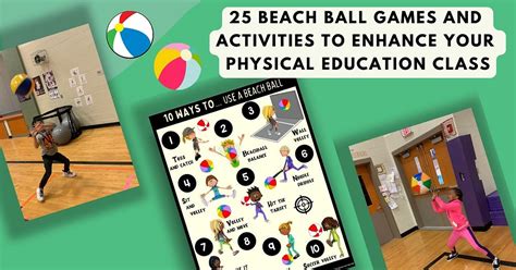 Beach Ball Games Spice Up Your Physical Education Classes With These 25 Activities