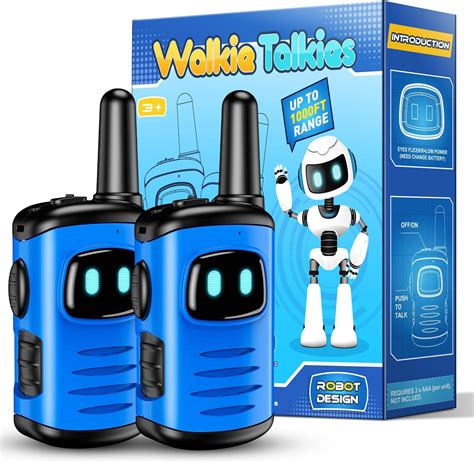 Walkie Talkies Toys For Kids 3 6 Dastion 99 Mini Robots
