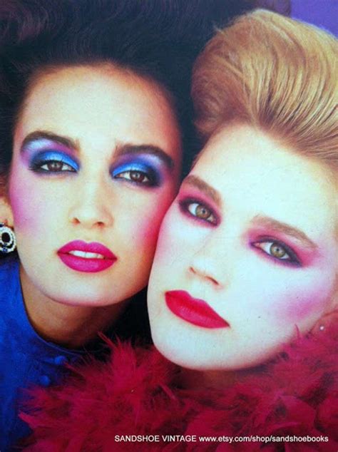 27 Worst 80s Fashion Trends ~ Vintage Everyday Trucco Anni 80 Tendenze Nel Campo Del Trucco