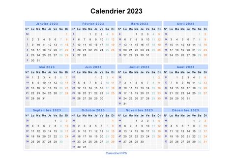 Calendrier Numéro Semaine 2023 Get Calendrier 2023 Update