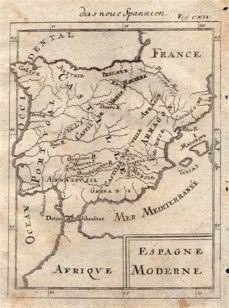 Cartina Del Mondo Originale Incisione Cartina Geografica Bodenehr
