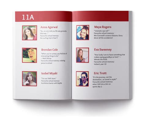10 Amazing Yearbook Layout Examples