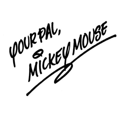 Mickey Mouse Signature Font