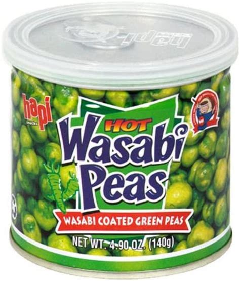 Hapi Hot Wasabi Peas 140g Approved Food