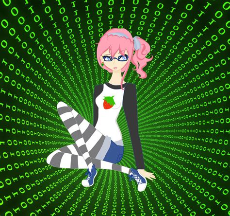 Hacker Girl By Lavendersketches On Deviantart