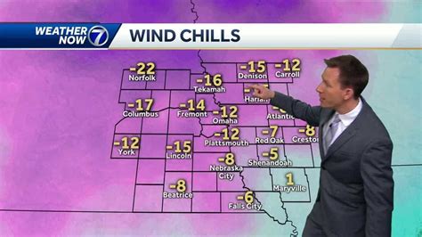 Sub Zero Wind Chills Tuesday Warmer Late This Week