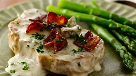 Baked pork chops with cream of mushroom soupthe kitchen magpie. Creamy Mushroom Pork Chops | Recipe | Pork recipes, Mushroom pork chops, Stuffed mushrooms