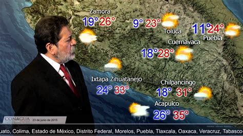 23 De Junio De 2015 Pronóstico Del Tiempo Youtube