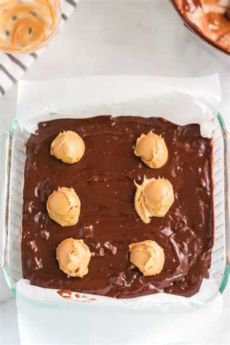 peanut butter brownies {fudgy and chewy} princess pinky girl