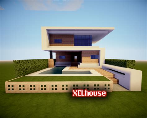 Minecraft Modern House Tutorial Keralis