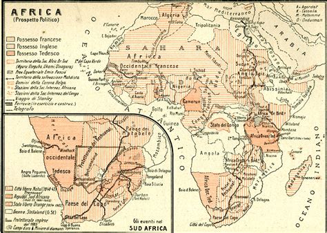 Cartina Africa Storia Universale