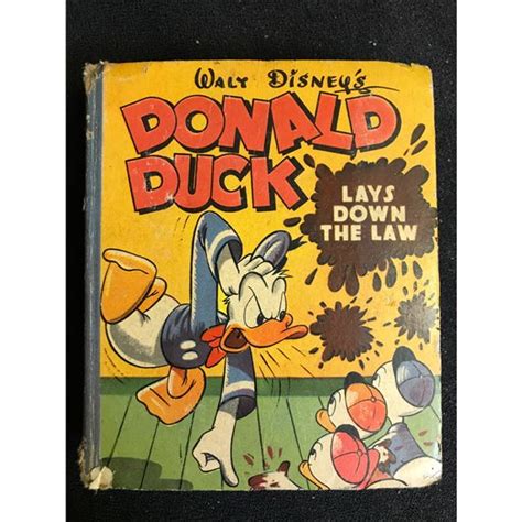 Walt Disneys Donald Ducklays Down The Law No 1449 1948