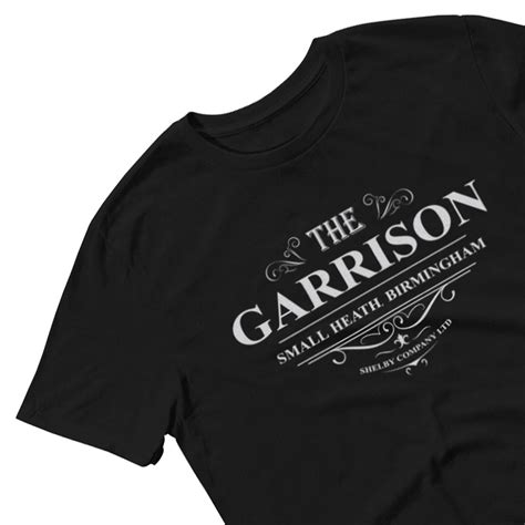 The Garrison Inspired By Peaky Blinders T Shirt Mens Vintage Etsy