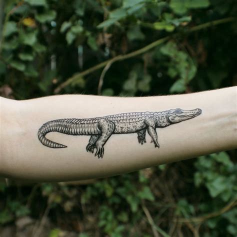 30 Crocodile Tattoo Design Ideas For Men And Women