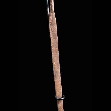 Chief Sword Staff From Benin Old African Art Weapons