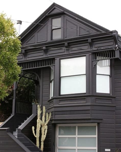 Paint It Black 16 Mysterious Houses That Have Joined The Dark Side