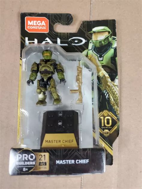 Mega Construx Halo Master Chief Pro Builders Series 10 Mini Figure