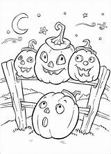 Halloween Coloring Kids Pages Fun Hative Source Holiday sketch template