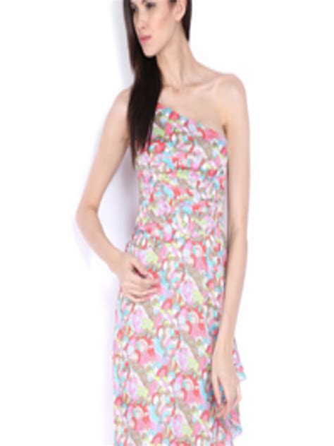 Buy Avirate Multi Coloured Printed Tailored Dress Dresses For Women
