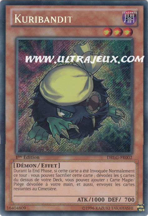 Carte Yu Gi Oh Kuribandit Drlg Fr002